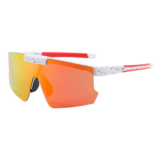 Ochelari de soare sport pentru bărbați cu design Shield 0