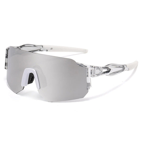 Ochelari de soare sport unisex cu design futurist 10