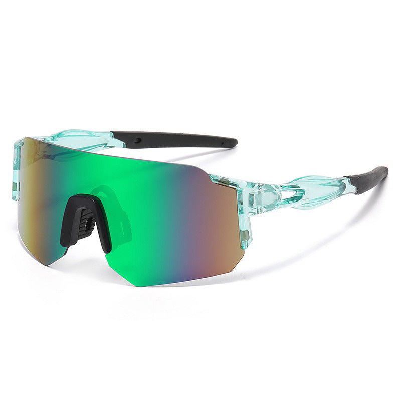 Ochelari de soare sport unisex cu design futurist 2