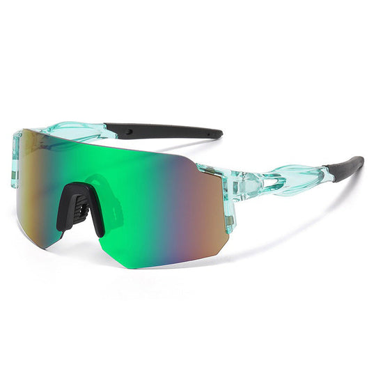 Ochelari de soare sport unisex cu design futurist 2