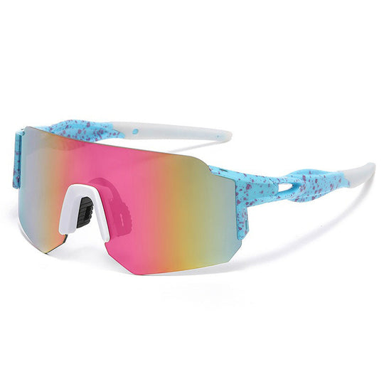 Ochelari de soare sport unisex cu design futurist 8