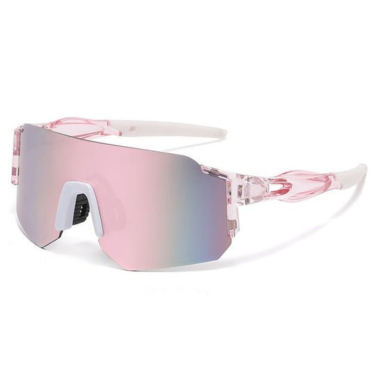 Ochelari de soare sport unisex cu design futurist 9