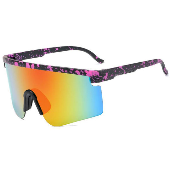 Ochelari de soare sport unisex supradimensionați pentru activități outdoor 7