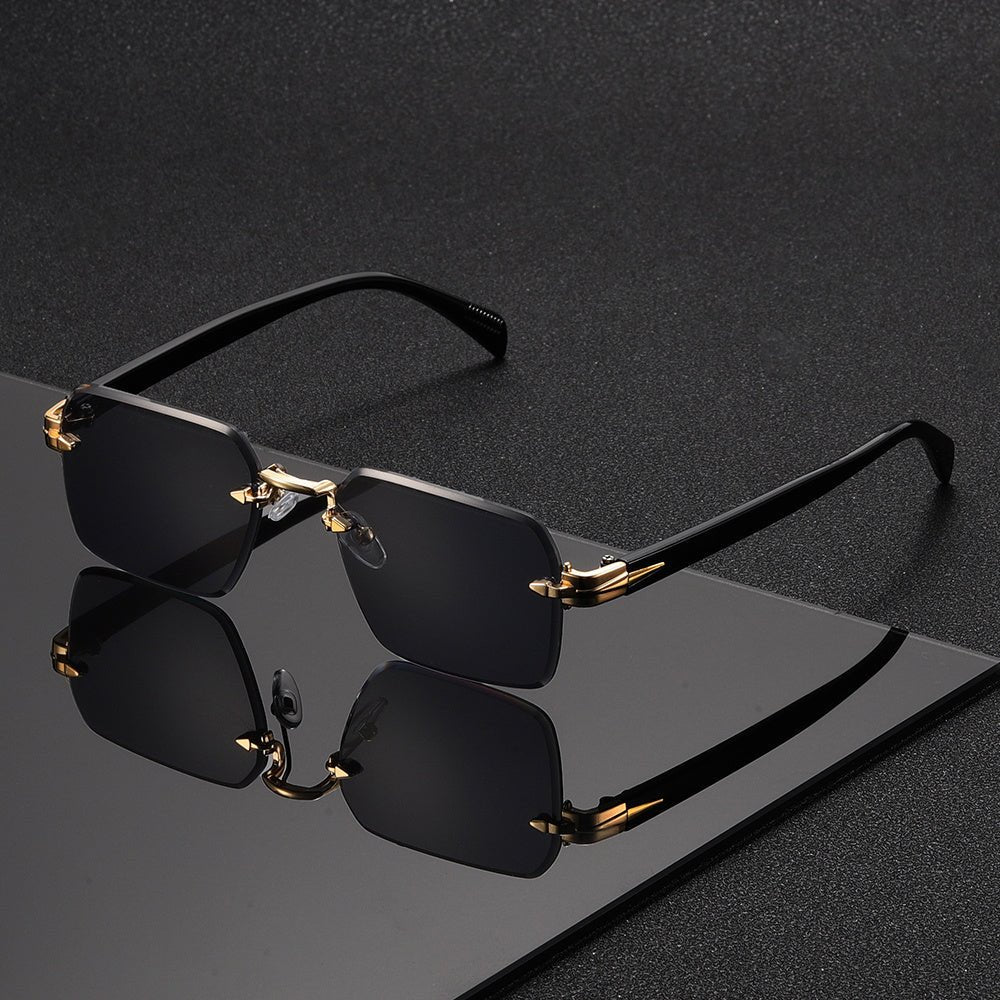 Ochelari pentru Bărbați Fără Montură cu Design Minimalist 3