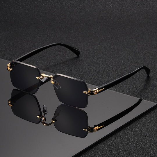 Ochelari pentru Bărbați Fără Montură cu Design Minimalist 3