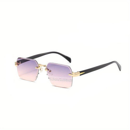 Ochelari pentru Bărbați Fără Montură cu Design Minimalist 8