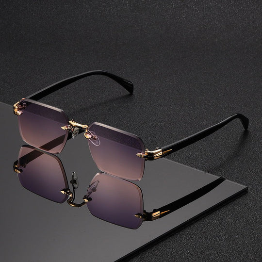 Ochelari pentru Bărbați Fără Montură cu Design Minimalist 9