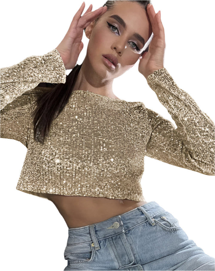 Variant image for Naisten Crop Top Tyylikäs Laadukas Kangas-1
