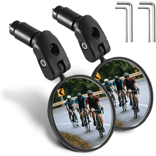 Oglinzi pentru ghidon bicicletă cu rotire completă și unghi larg 5