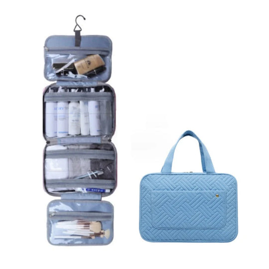 Organizator cosmetic compact pentru călătorii cu compartimente multiple 10