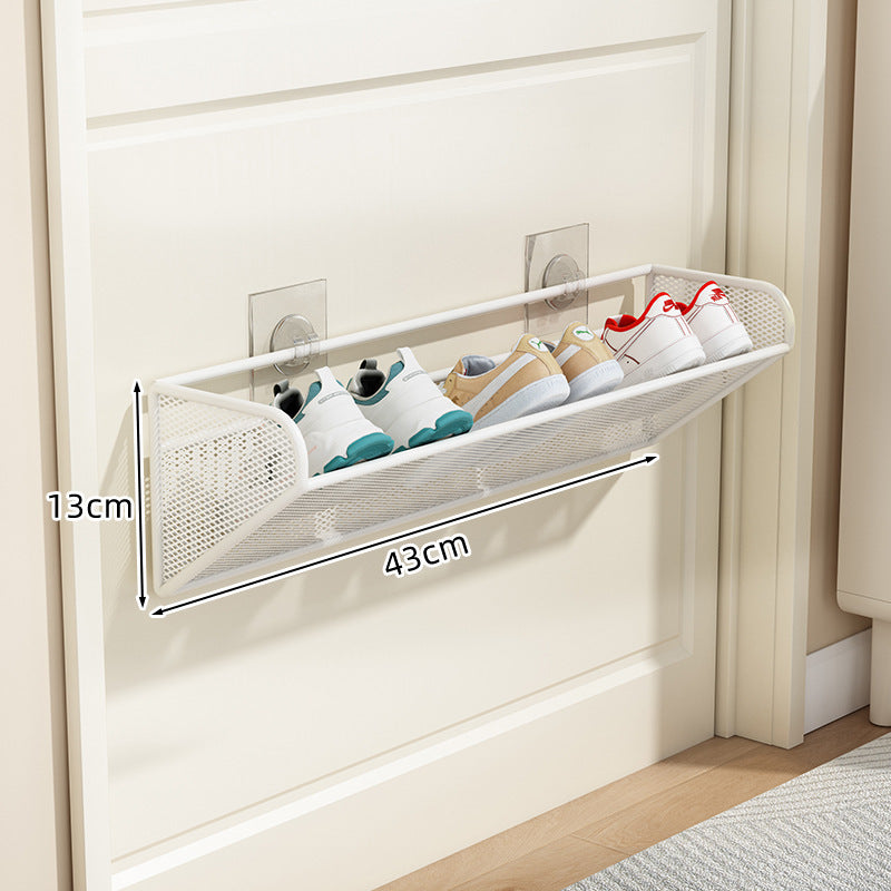Organizator pantofi subțire cu raft ventilat pentru uși 0