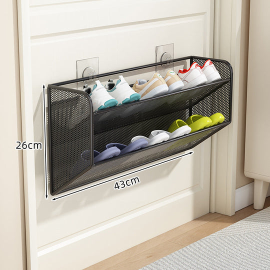 Organizator pantofi subțire cu raft ventilat pentru uși 10