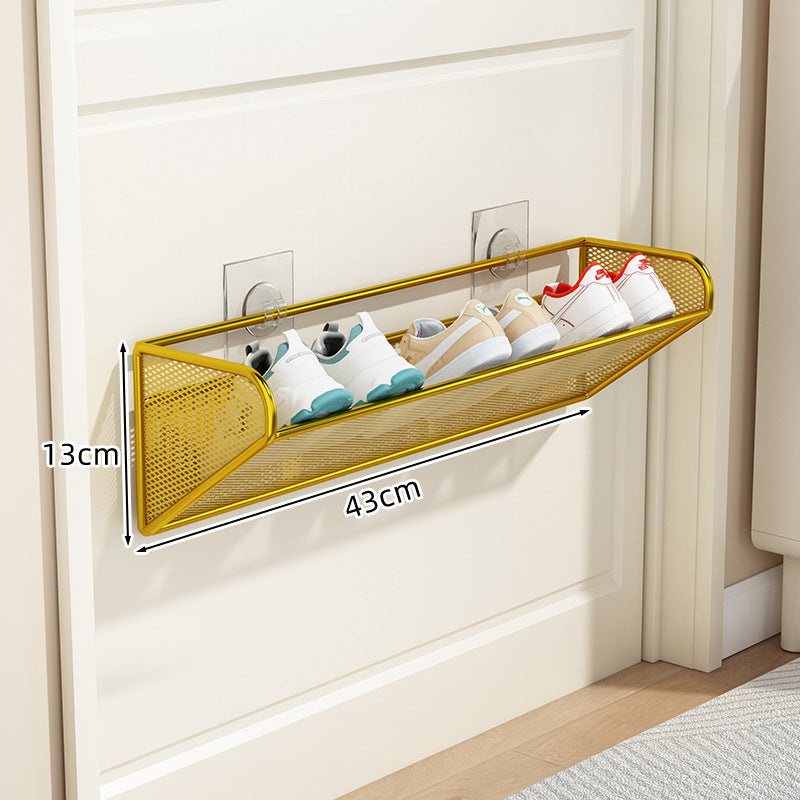 Organizator pantofi subțire cu raft ventilat pentru uși 11