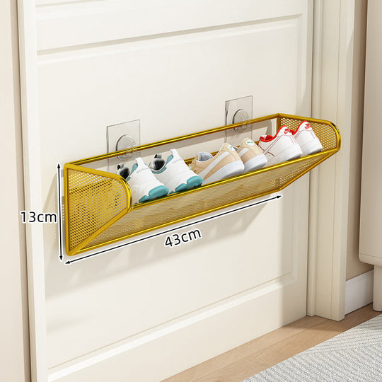 Organizator pantofi subțire cu raft ventilat pentru uși 11