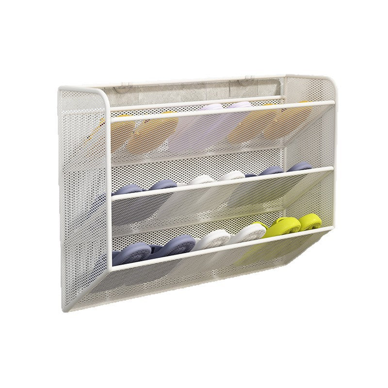 Organizator pantofi subțire cu raft ventilat pentru uși 5