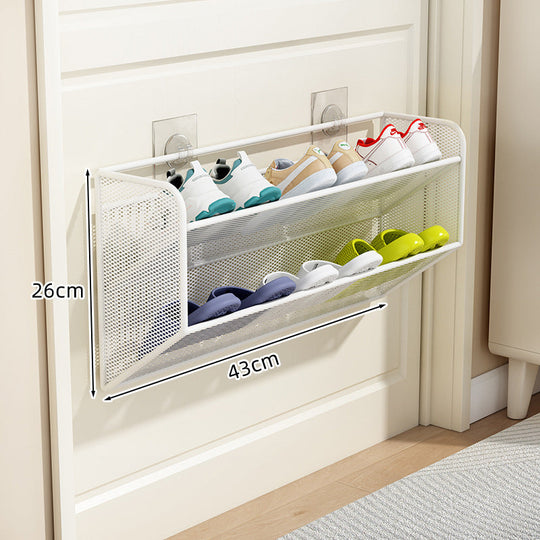 Organizator pantofi subțire cu raft ventilat pentru uși 6
