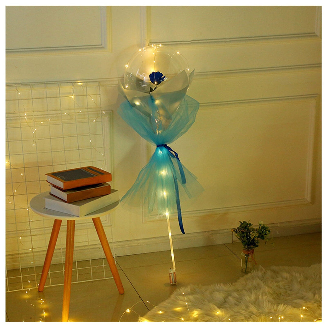 Pachet De Baloane Luminoase Cu Trandafiri Led (Set De Bricolaj)