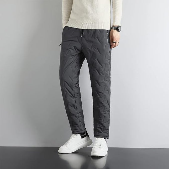 Pantaloni din fleece moale pentru bărbați