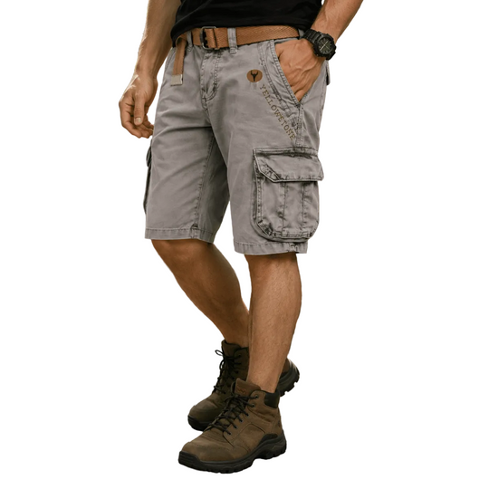 Pantaloni Scurți Bărbați Cargo Confortabili pentru Zile Active 0