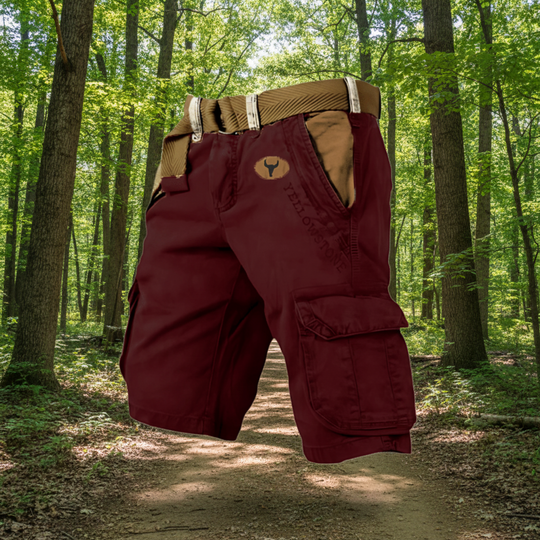 Pantaloni Scurți Bărbați Cargo Cu Design Funcțional pentru Activități Zilnice 6