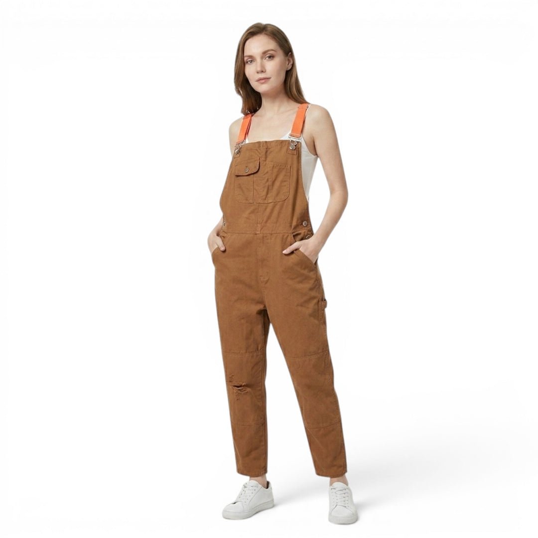 Pantaloni de grădină unisex cu bretele reglabile 1
