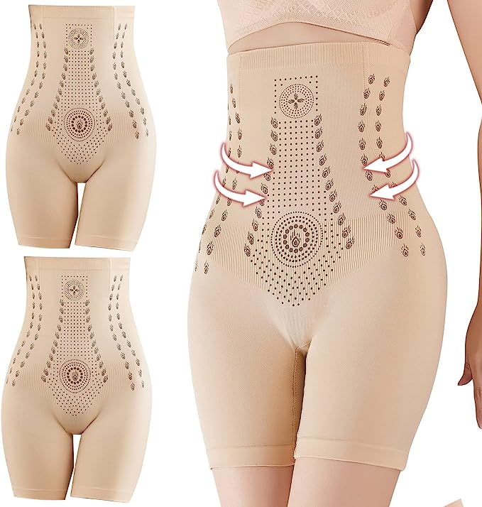 Pantaloni scurți cu talie înaltă și corectori de formă 1