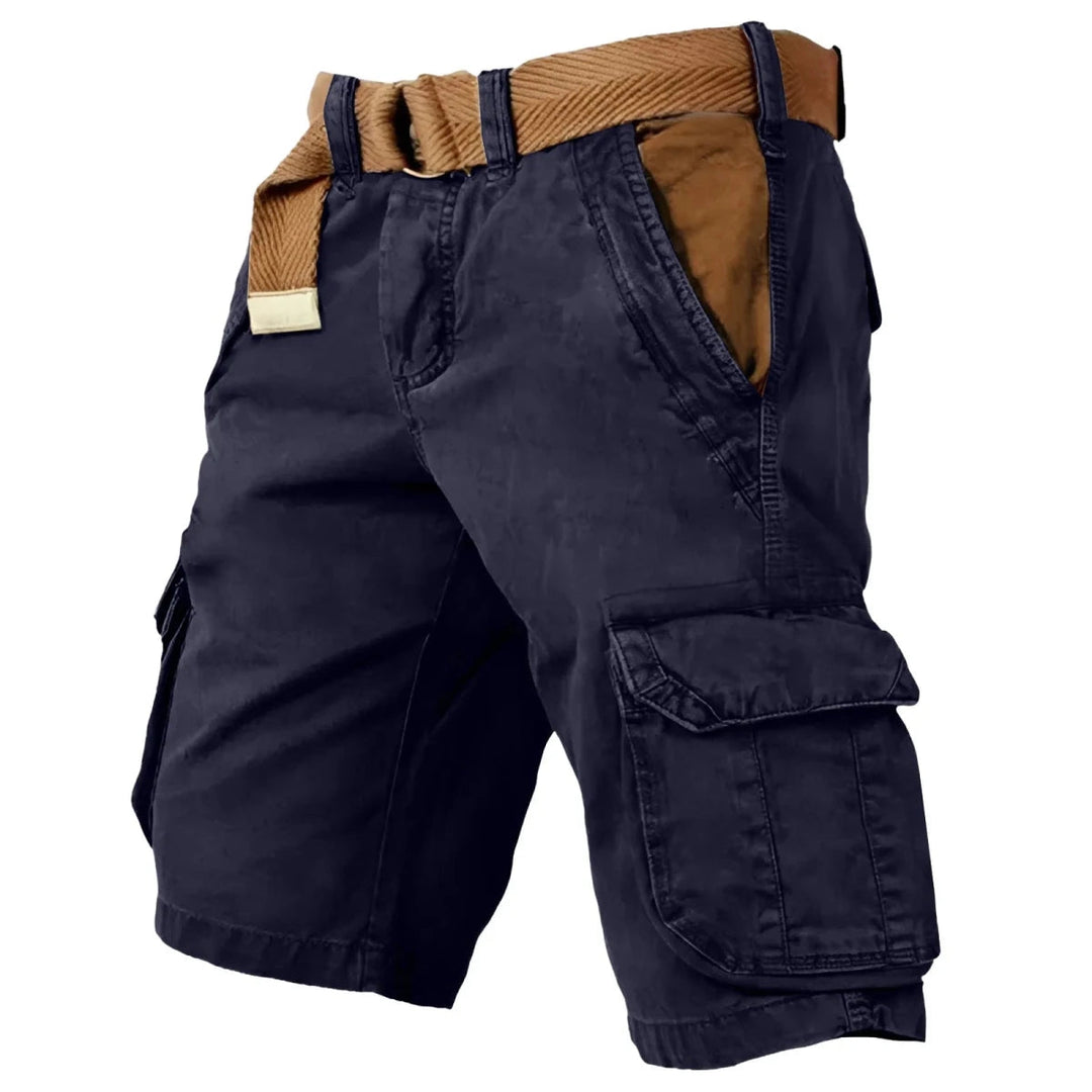 Pantaloni scurți pentru bărbați cu design utilitar 8