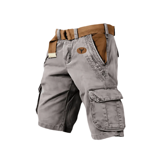 Pantaloni scurti cargo pentru bărbați, design modern 0
