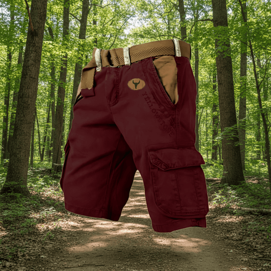 Pantaloni scurti cargo pentru bărbați, design modern 6