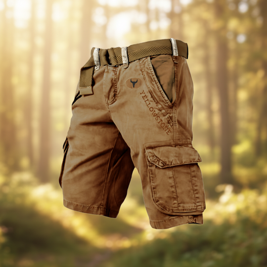 Pantaloni scurti cargo pentru bărbați, design modern 7
