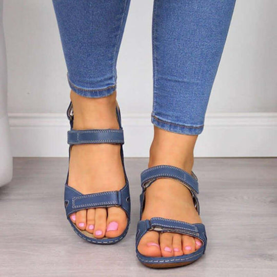 Pantofi Casual Cu Velcro Platte Toe