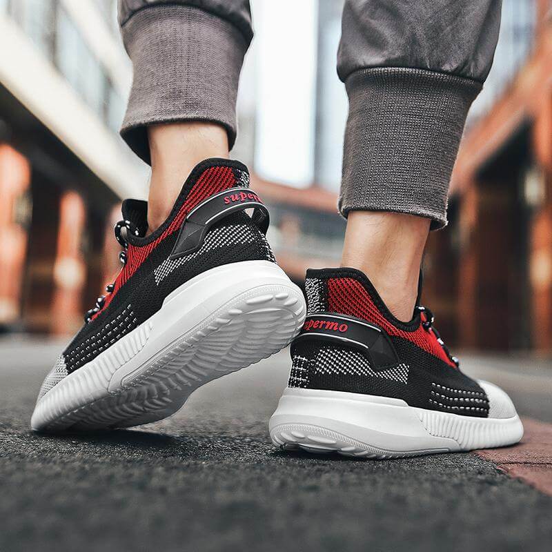 Pantofi Sport Țesăți Cu Model De Plasă Pentru Bărbați