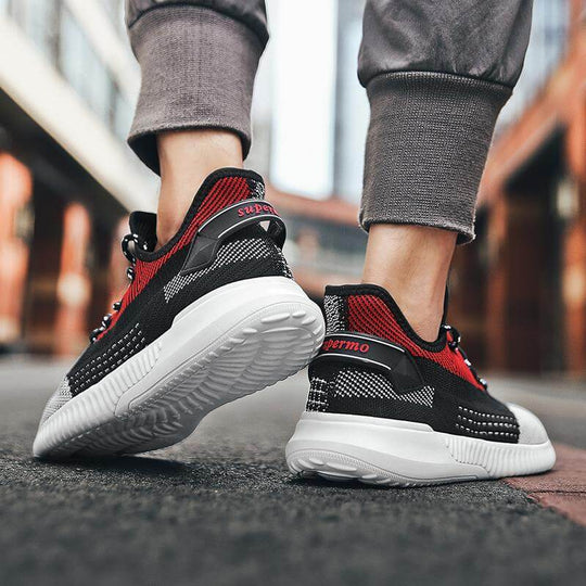 Pantofi Sport Țesăți Cu Model De Plasă Pentru Bărbați