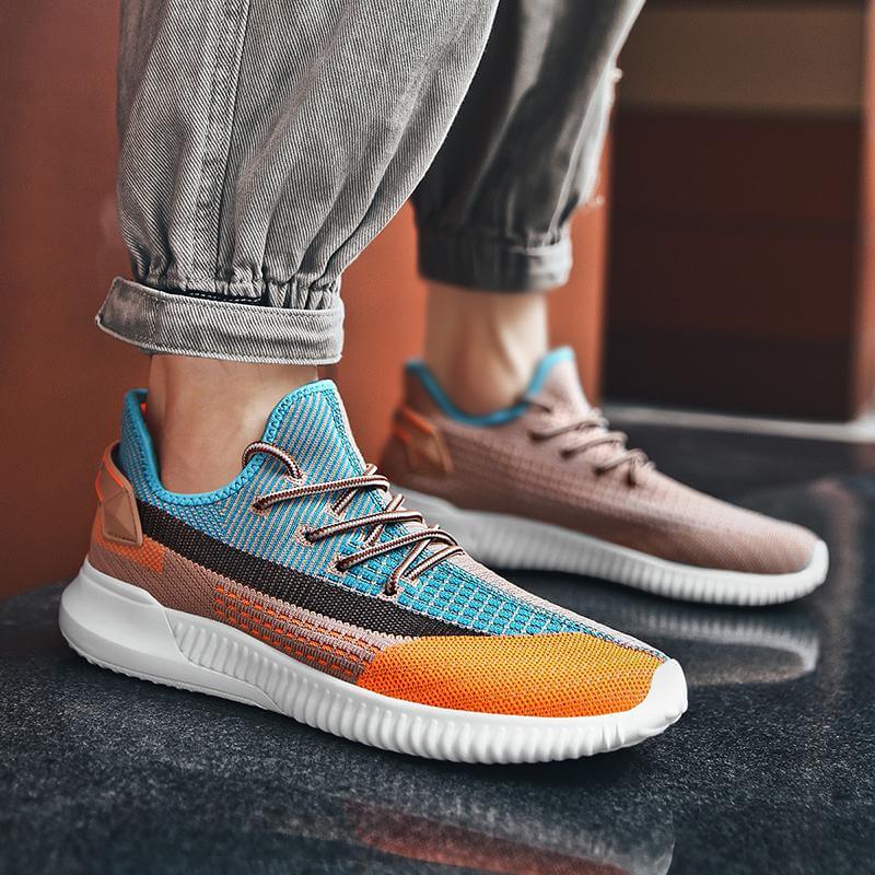 Pantofi Sport Țesăți Cu Model De Plasă Pentru Bărbați