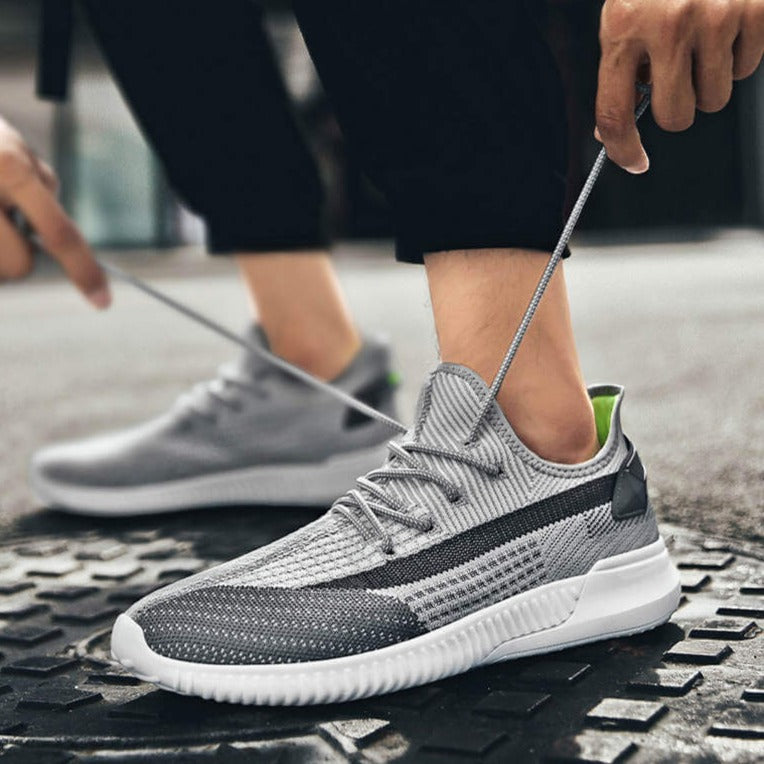 Pantofi Sport Țesăți Cu Model De Plasă Pentru Bărbați