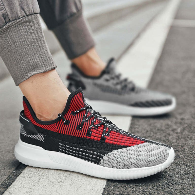 Pantofi Sport Țesăți Cu Model De Plasă Pentru Bărbați