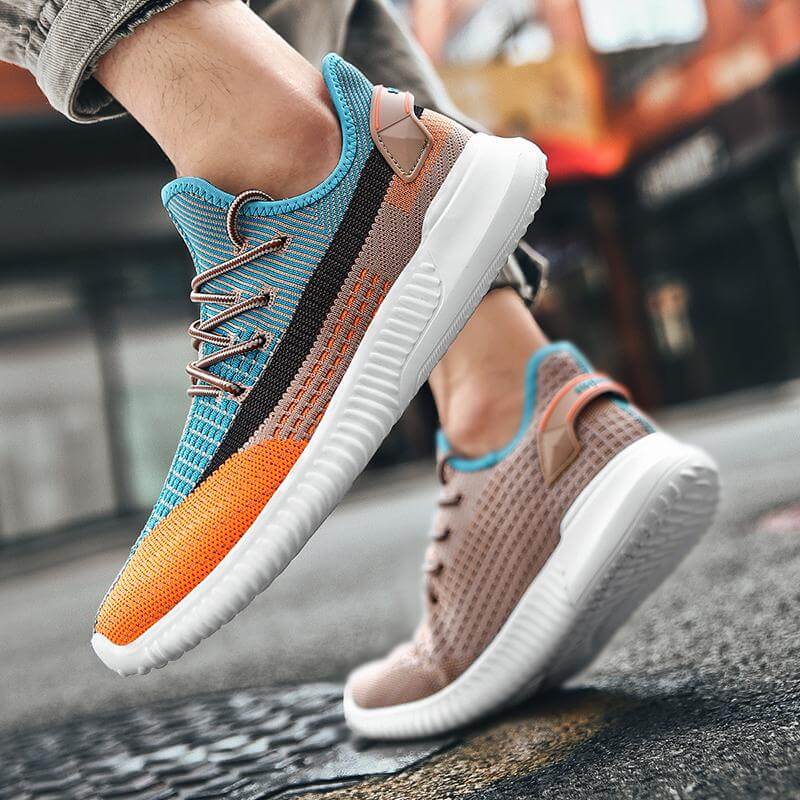 Pantofi Sport Țesăți Cu Model De Plasă Pentru Bărbați