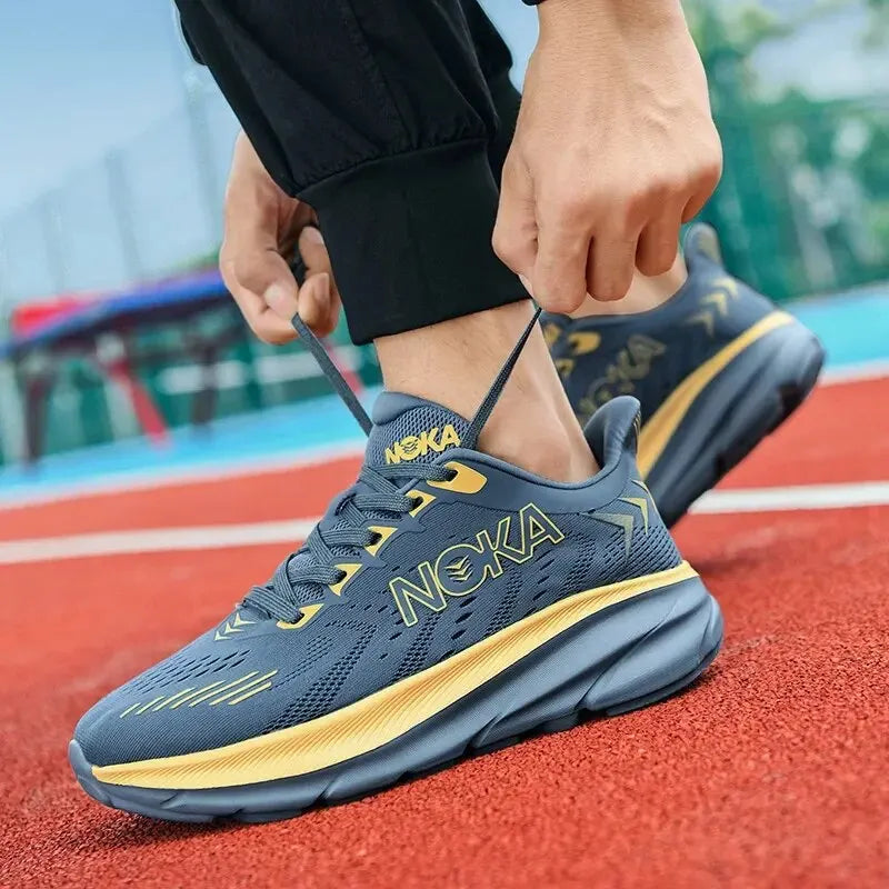 Pantofi de alergare pentru bărbați, design confortabil cu talpă antiderapantă 4