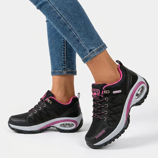 Pantofi de drumeție impermeabili pentru femei, cu design colorat 1