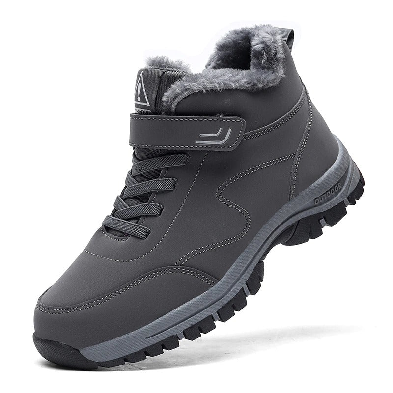 Pantofi de iarnă pentru bărbați, design ergonomic, impermeabili, cu izolație termică 2
