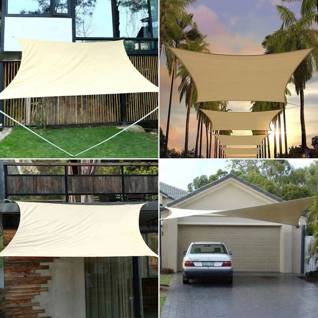 Pânză de umbră pentru exterior cu protecție UV și impermeabilă 4