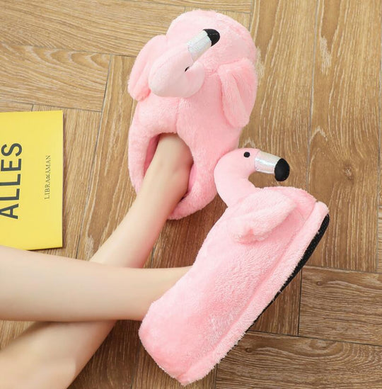 Papuci Cu Flamingo