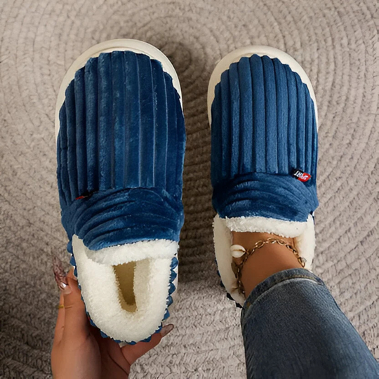 Papuci unisex, moi, din pluș, antiderapanți, design ergonomic 11
