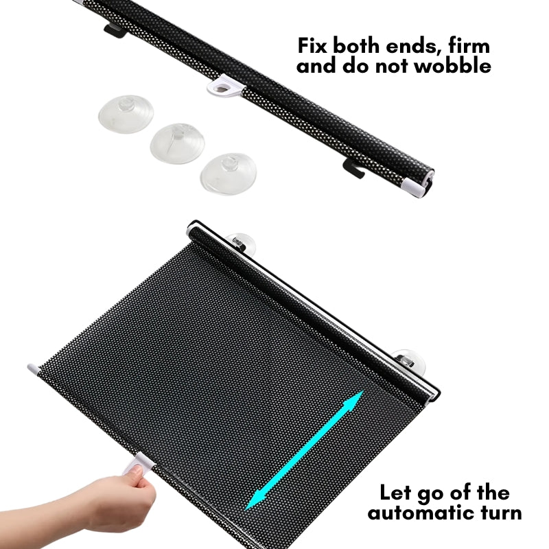 Parasolar Retractabil Interior Modern pentru Protecție UV 2