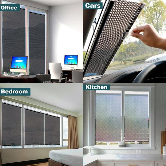 Parasolar Retractabil Interior Modern pentru Protecție UV 4