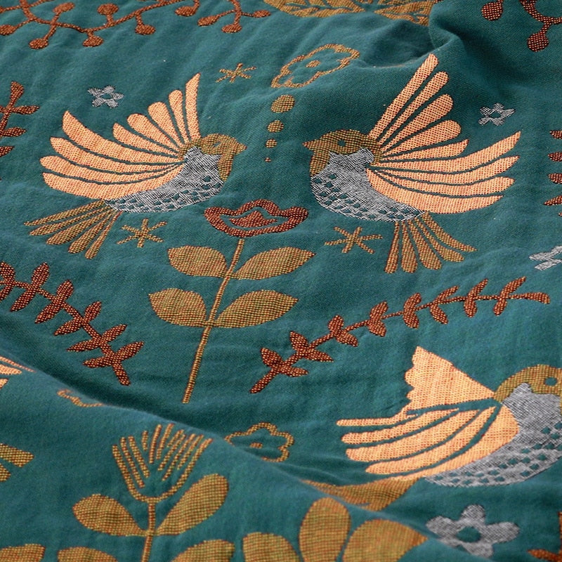 Pătură Reversibilă Cu Fir Vintage