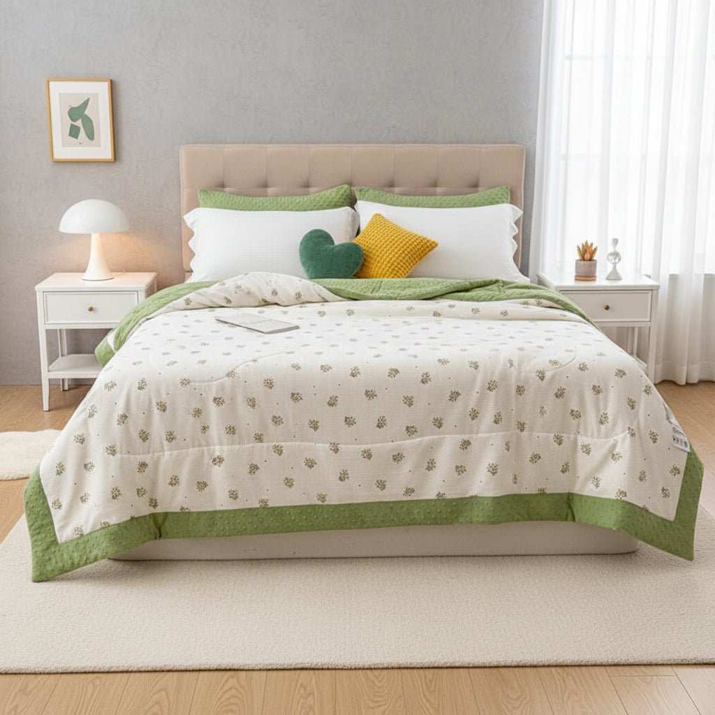 Pătură de vară Florală pentru Nopți Confortabile 1