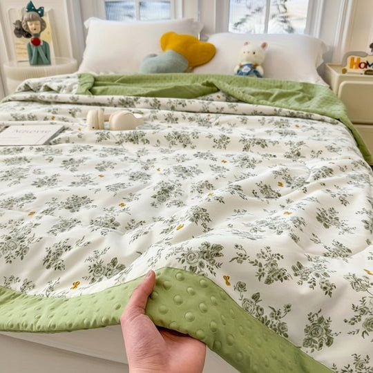 Pătură de vară Florală pentru Nopți Confortabile 3