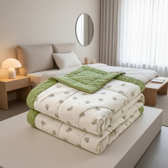 Pătură de vară Florală pentru Nopți Confortabile 5