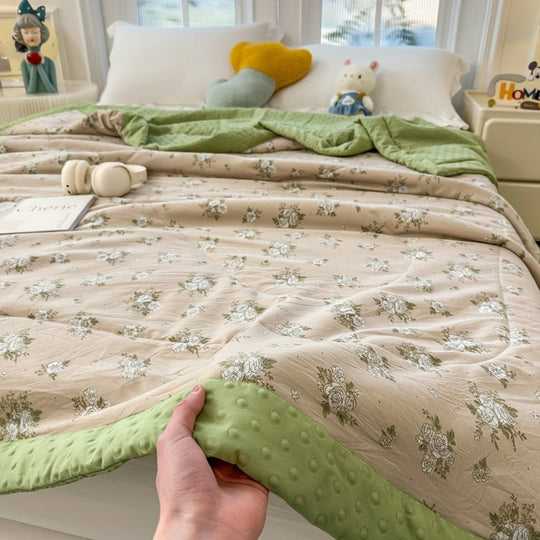 Pătură de vară Florală pentru Nopți Confortabile 8